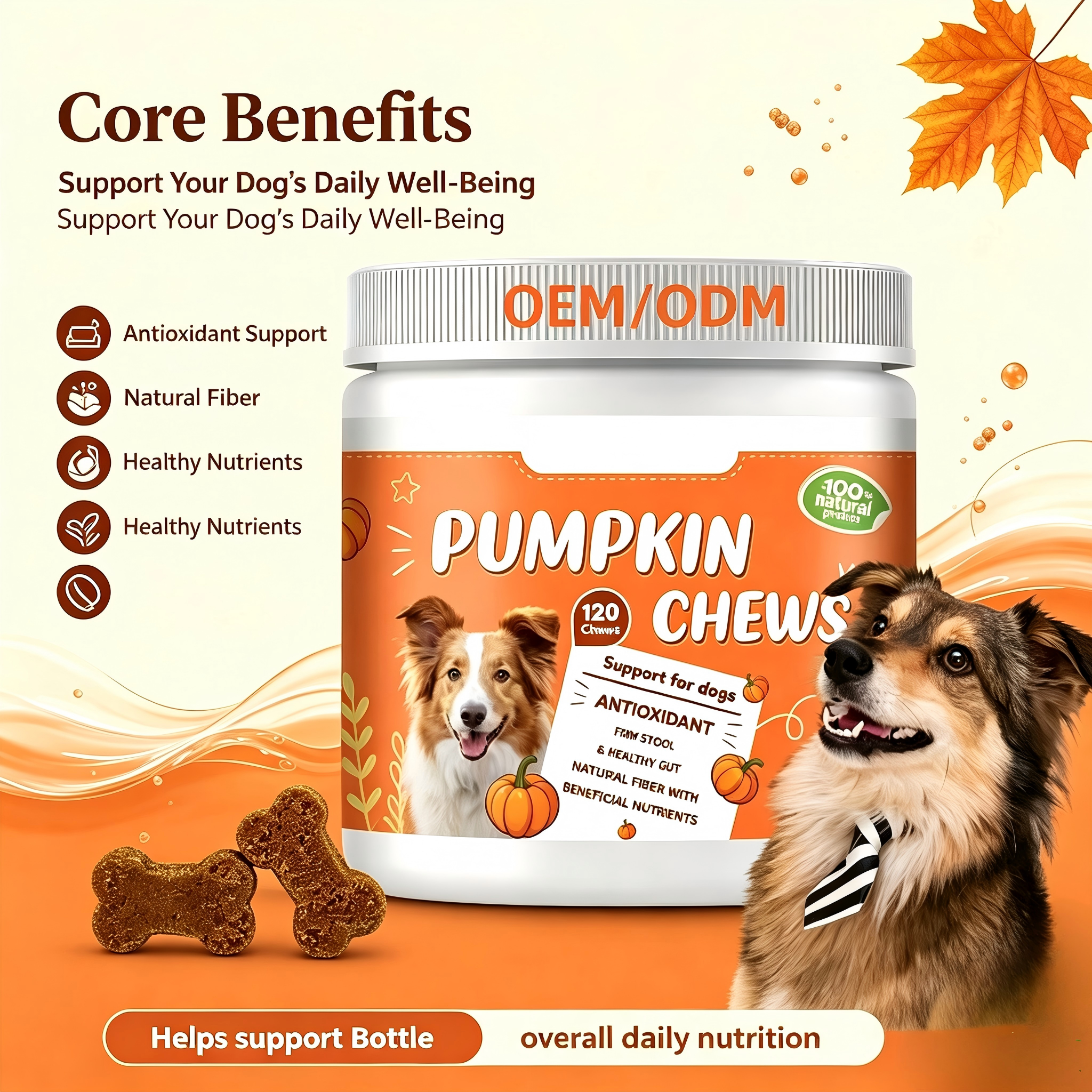 China Manufacturer GMP Certified Milk Thistle Extract for Liver Enzyme Liver Urinary Soft Chews