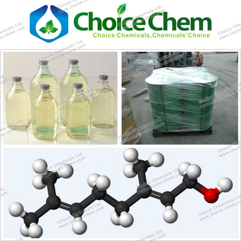 High Purity Synthetic Geraniol Extract Liquid Flavor Essential Oil For Food Flavors Industrial Flavors Antibacterial