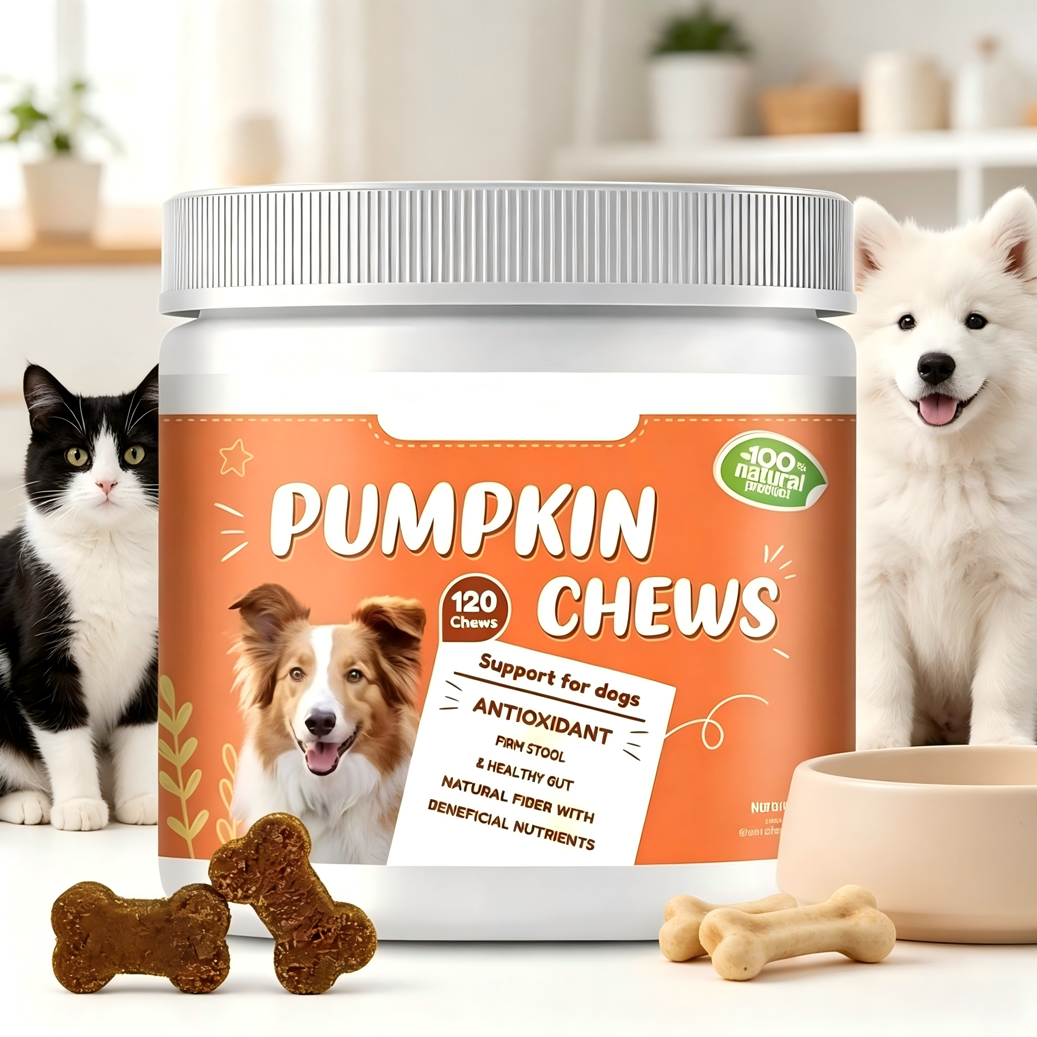 China Manufacturer GMP Certified Milk Thistle Extract for Liver Enzyme Liver Urinary Soft Chews