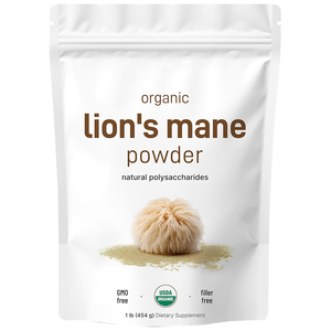 Private Label Lions Mane Mushroom Powder Supplement