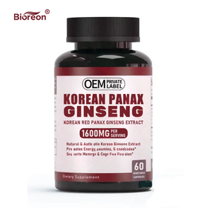 Standard Korean Red Panax Ginseng Capsules