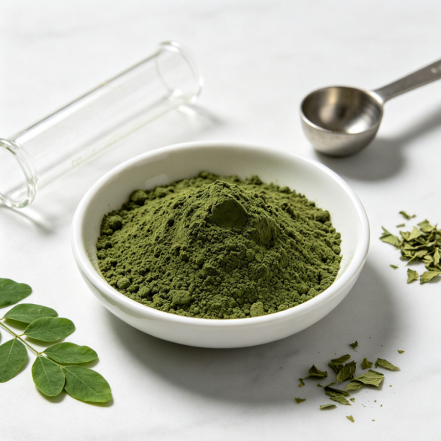 Wholesale 99% Pure Natural Moringa Leaf Extract Powder Supplement Moringa Powder