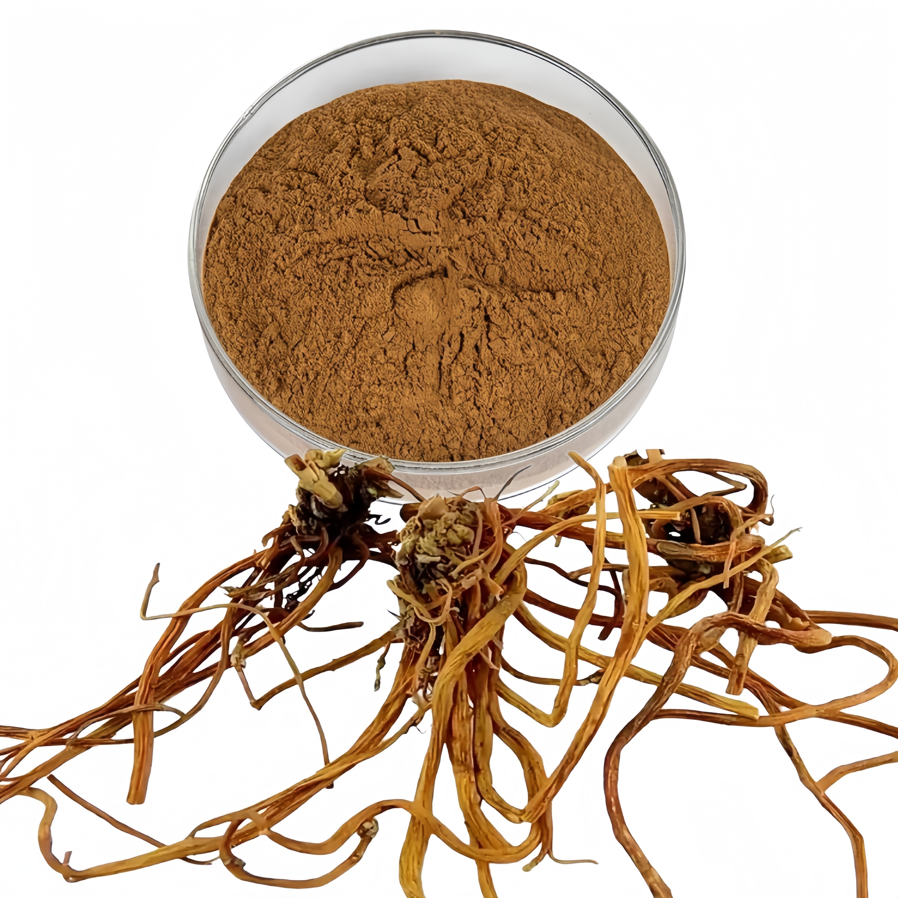 Natural Chinese Gentiana Lutea Root Extract 10:1 Concentrated Herbal Powder Bulk Supply Health Supplement