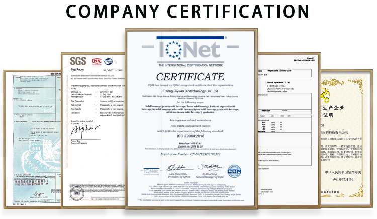 Certificates