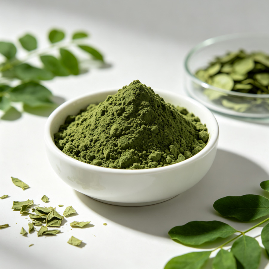 Wholesale 99% Pure Natural Moringa Leaf Extract Powder Supplement Moringa Powder
