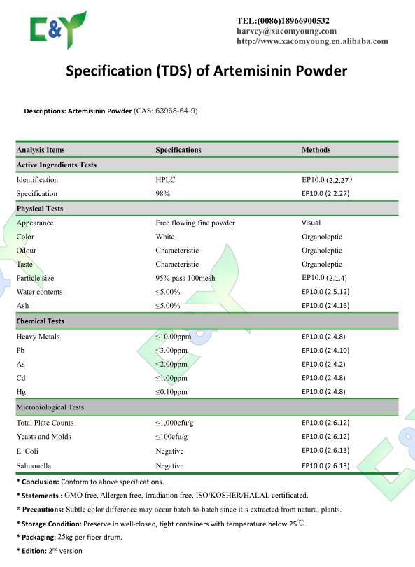 Specification Sheet