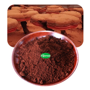 Pure Red Reishi Mushroom Broken Spore Extract Powder