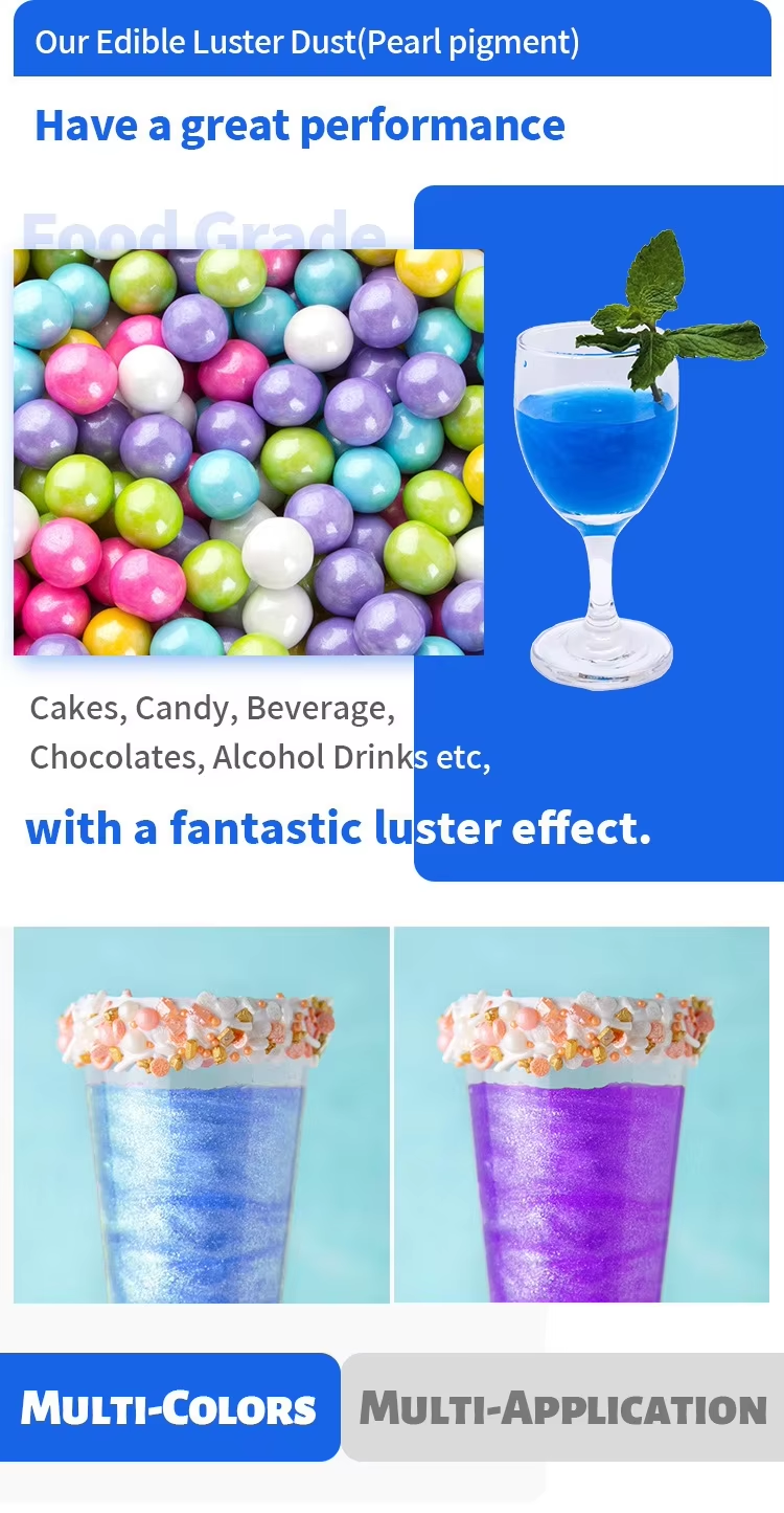 Edible Mica Food Coloring Powder
