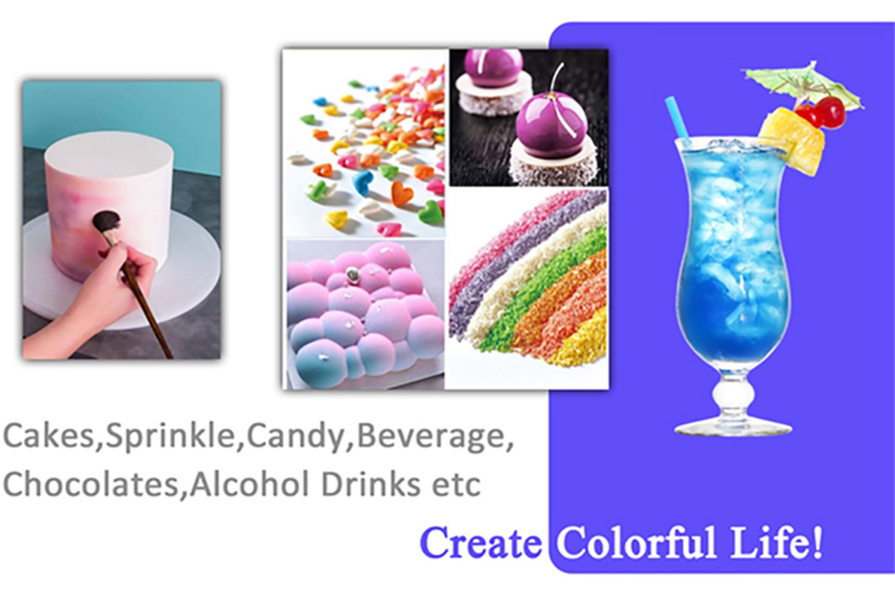 Edible Mica Food Coloring Powder