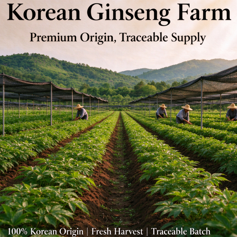 Panax Ginseng Extract Powder 5%-80% Ginsenosides Korean Red Ginseng Root Extract