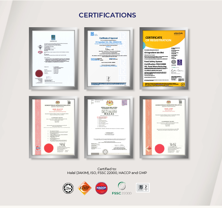 Certifications