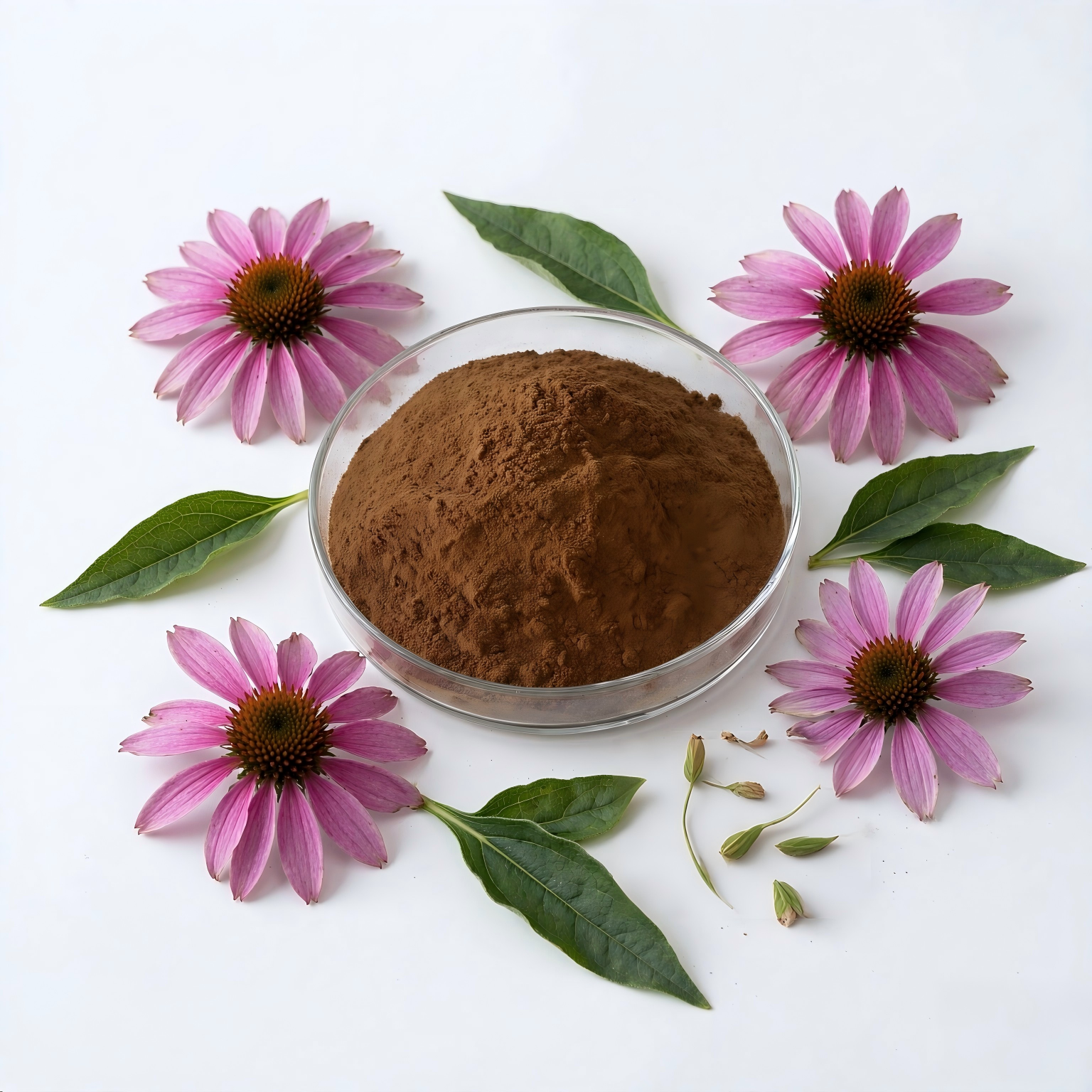 Food Grade Echinacea Purpurea Root Extract Powder 4% Phenolics Polyphenol Botanical Ingredient